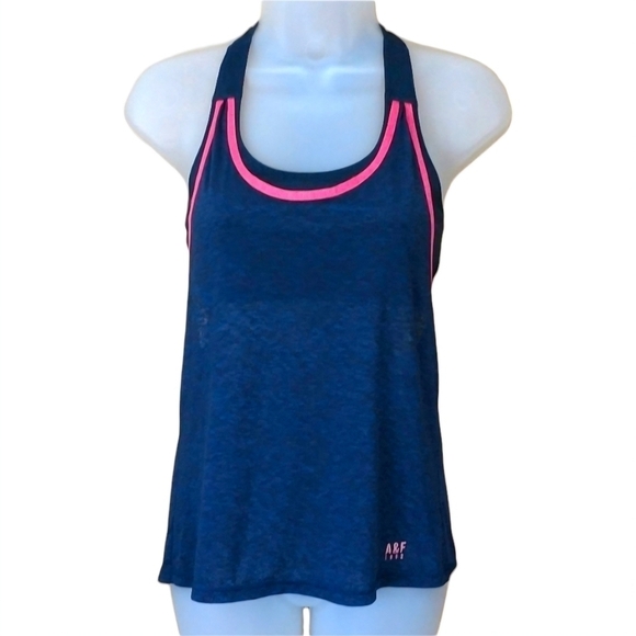 A&F Active Racer Back Tank w/ attached Sports Bra - Picture 2 of 6